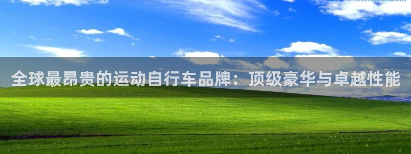 尊龙凯时·中国官方网站|全球最昂贵的运动自行车品牌:顶级豪华与卓越性能(图1) 尊龙凯时·中国官方网站