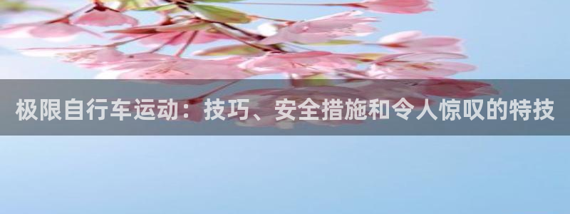 d88尊龙凯时|极限自行车运动:技巧、安全措施和令人惊叹的特技(图1) d88尊龙凯时
